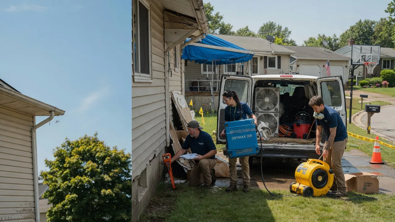 Ceiling Leak Cleanup in East Greenbush, NY near me